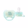 Philips Avent Ultra Soft Nighttime Pacifier 0-6m Blue/Green 2 units