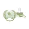 Philips Avent Ultra Soft Nighttime Pacifier 0-6m Blue/Green 2 units