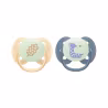 Philips Avent Ultra Soft Nighttime Pacifier 6-18m Beige/Blue 2 units