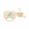 Philips Avent Ultra Soft Nighttime Sucette 6-18m Beige/Bleu 2 unités