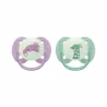 Philips Avent Ultra Soft Nighttime Sucette 6-18m Lilas/Vert 2 unités