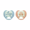 Philips Avent Ultra Soft Nighttime Sucette 18m+ Bleu/Orange 2 unités