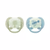 Philips Avent Ultra Soft Nighttime Pacifier 18m+ Green/Blue 2 units