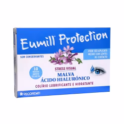 Eumill Protection Gotas Oftálmicas Lubricantes e Hidratantes 10x0,5ml