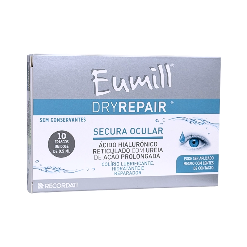 Eumill DryRepair Eye Drops for Dry Eyes 10x0,5ml