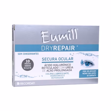 Eumill DryRepair Colírio Secura Ocular 10x0,5ml