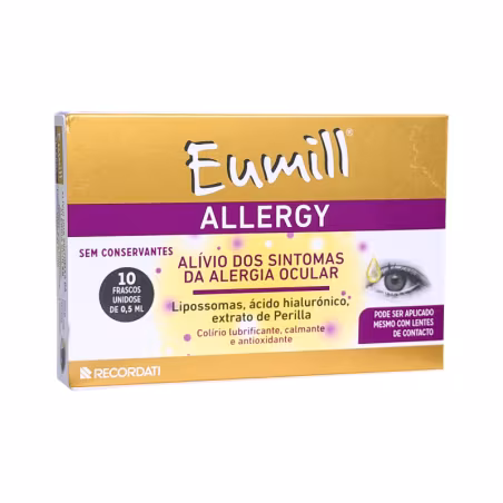 Eumill Allergy Colírio 10x0,5ml