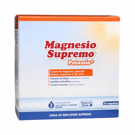 Magnesio Supremo Potasio+ 24 sobres