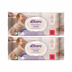 Libero Wet Wipes 2x64 toalhitas