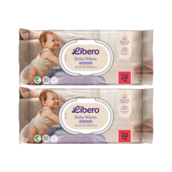 Libero Wet Wipes 2x64 wipes