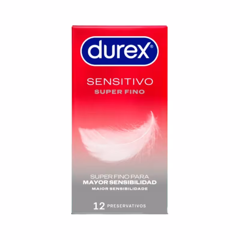 Durex Sensitivo Super Fino 12 preservativos
