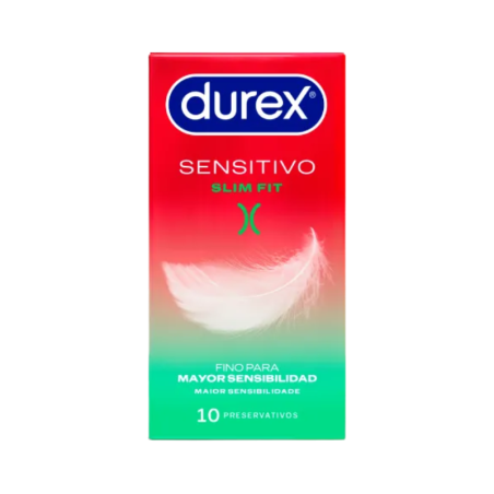 Durex Sensitivo Slim Fit 10 preservativos