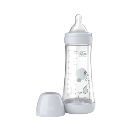 Chicco Perfect5 Baby Bottle Fast Flow 4m+ Elephant 300ml
