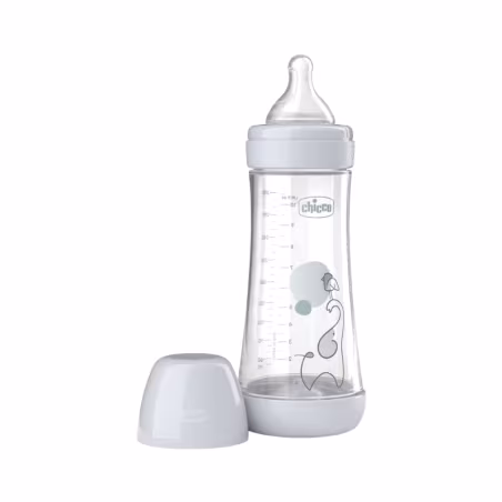 Chicco Perfect5 Biberón Flujo Rápido 4m+ Elefante 300ml