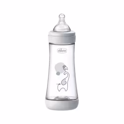 Chicco Perfect5 Biberón Flujo Rápido 4m+ Elefante 300ml