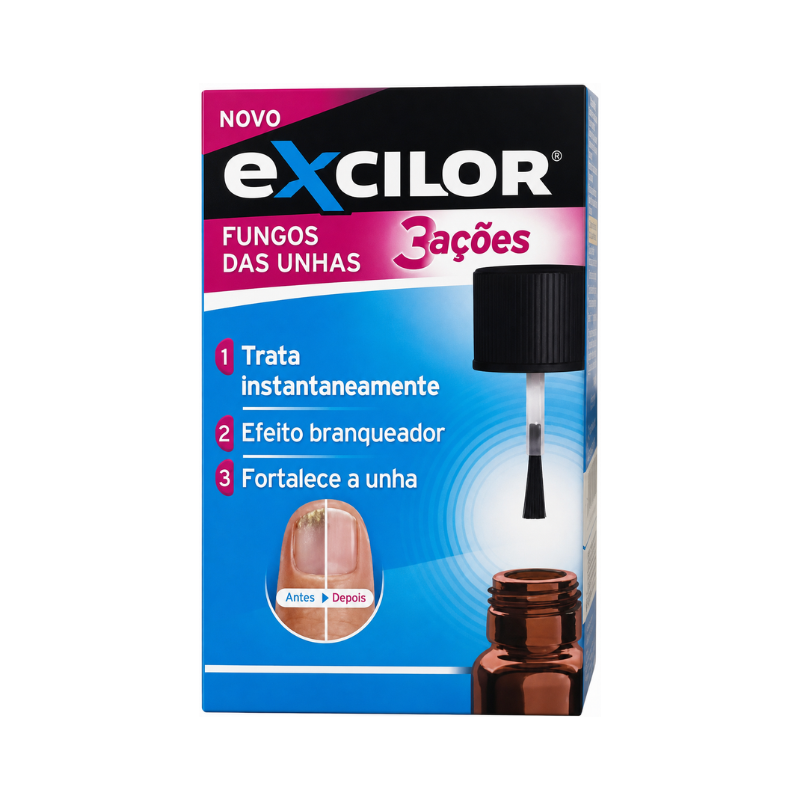 Excilor 3 Ações Solução Antifúngica 7ml