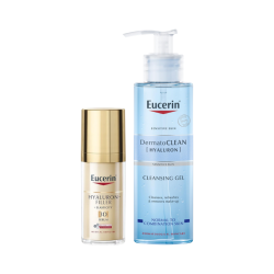 Eucerin Hyaluron-Filler + Elasticity 3D Serum + Cleansing Gel Pack