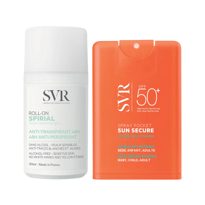 SVR Spirial Roll-On + Sun Secure Spray Pocket FPS50+ Pack
