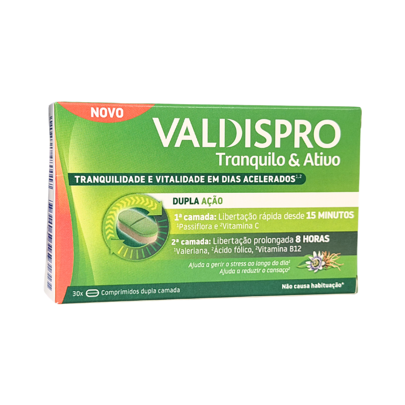 Valdispro Calm and Active 30 tablets