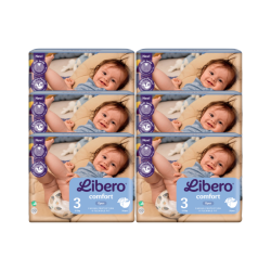 Libero Comfort 3 30 pañales Pack 6 unidades