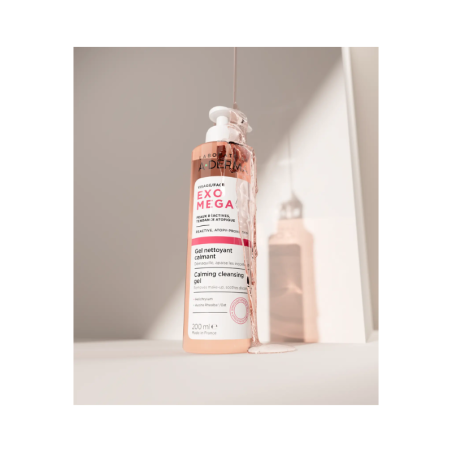 A-Derma Exomega Gel de Limpeza Calmante Rosto 200ml