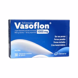 Vasoflon Bioflavonoids 1000mg 30 tablets