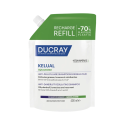 Ducray Kelual Squanorm Oily Dandruff Shampoo Refill 400ml