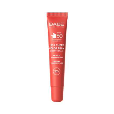 Babé Lip & Cheek Bálsamo con Color SPF50 Coral 20ml