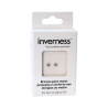 Inverness Sensitive Boucles d’Oreilles Acier Chirurgical Boule Argentée 3mm