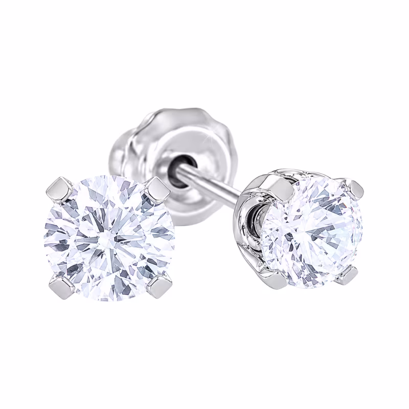 Inverness Sensitive Boucles d’Oreilles Acier Chirurgical Zircone 5mm