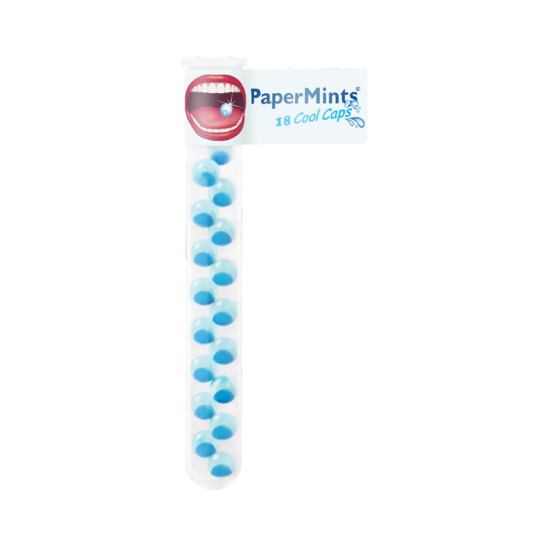PaperMints CoolCaps Breath Freshener 18 units