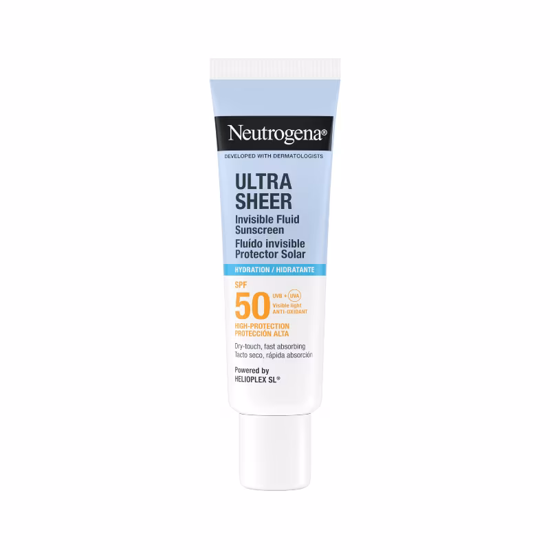 Neutrogena Ultra Sheer Fluido Invisível Hidratante FPS50 50ml
