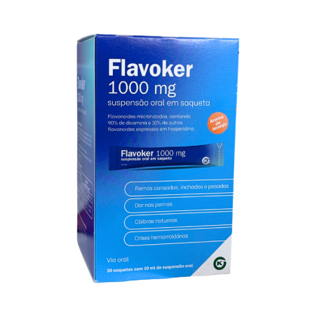 Flavoker 1000mg Suspension Buvable 30 sachets
