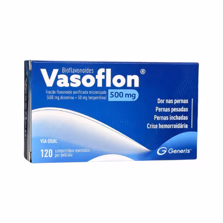 Vasoflon Bioflavonoides 500mg 120 comprimidos