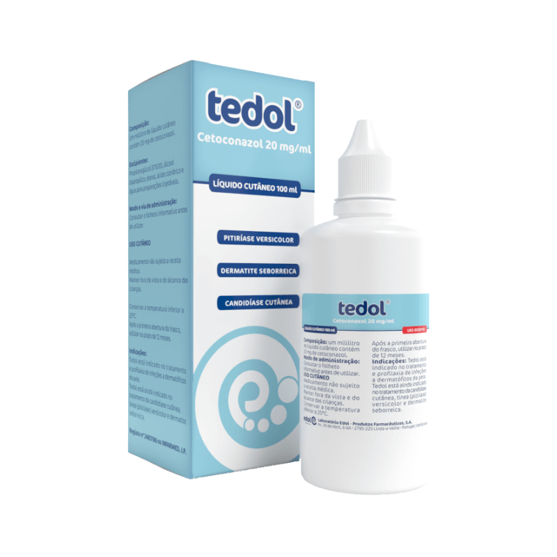 Tedol 20mg/g Líquido Cutâneo 100ml