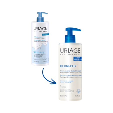 Uriage Derm-Phy Cleansing Cream 500ml