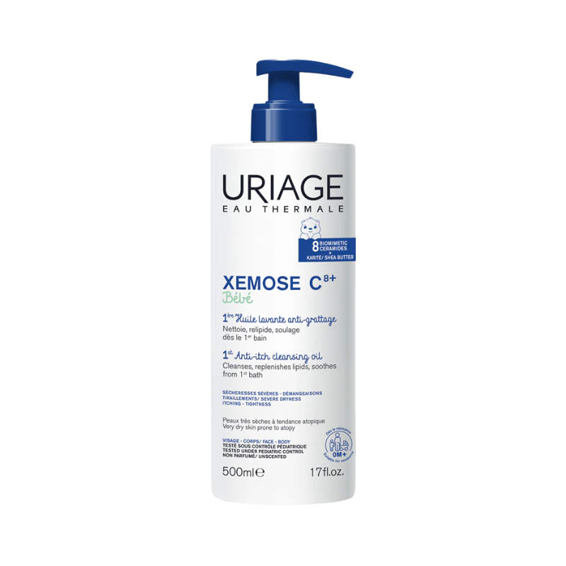 Uriage Xemose C8+ Bebé 1º Óleo Lavante Antiprurido 500ml