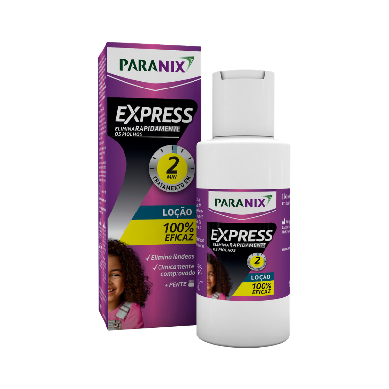 Paranix Express Loção com Pente 95ml