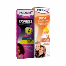 Paranix Express Lotion with Comb + Repel Spray Pack