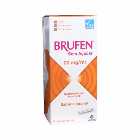 Brufen Sem Açúcar 20 mg/ml Suspensão Oral 200ml