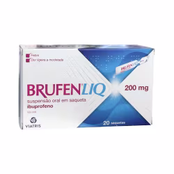 Brufen Liq 200mg Oral Suspension 20 sachets