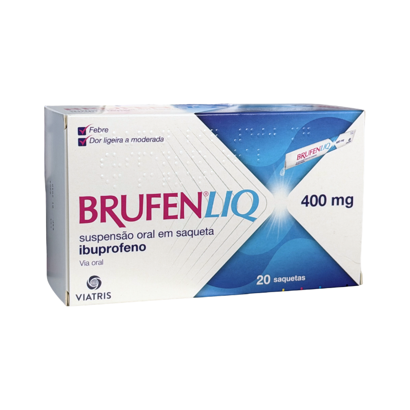 Brufen Liq 400mg Oral Suspension 20 sachets