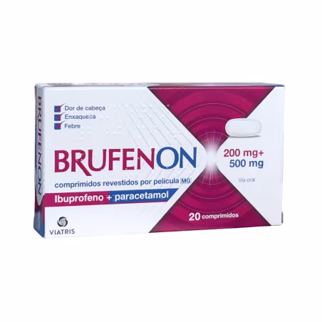 Brufenon 200mg + 500mg 20 comprimidos