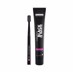 Curaprox Black Is White Pasta de Dientes Blanqueadora + Cepillo de Dientes Pack