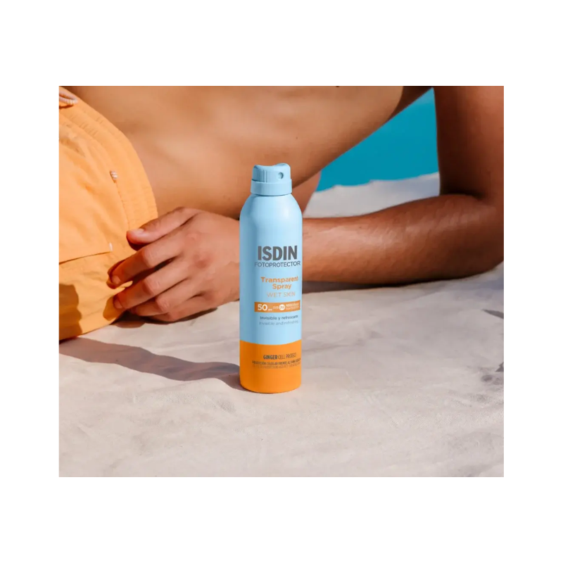 Isdin Fotoprotector Transparent Spray Wet Skin FPS50 250ml
