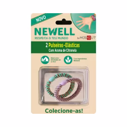 Newell Pulseira Elástica Citronela 2 unidades