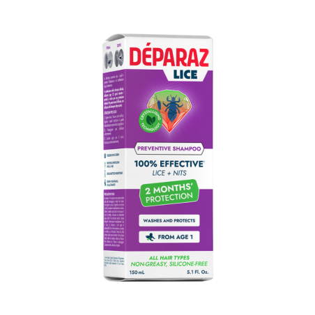 Déparaz Poux Shampoing Préventif 150ml