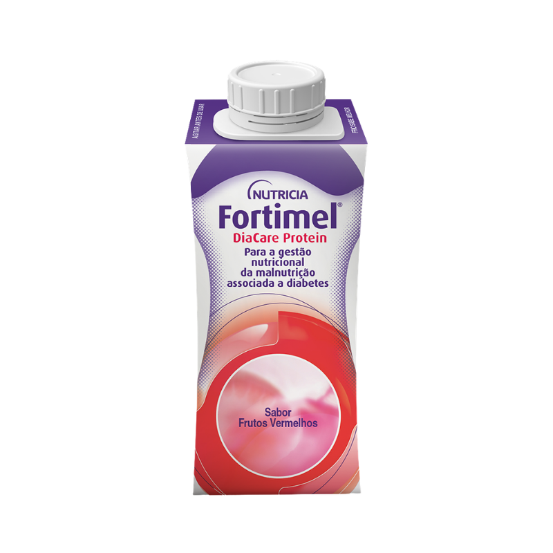 Fortimel Diacare Protein Frutas Rojas 4x200ml