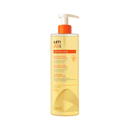 LetiAT4 Gel Douche Texture Huileuse 400ml