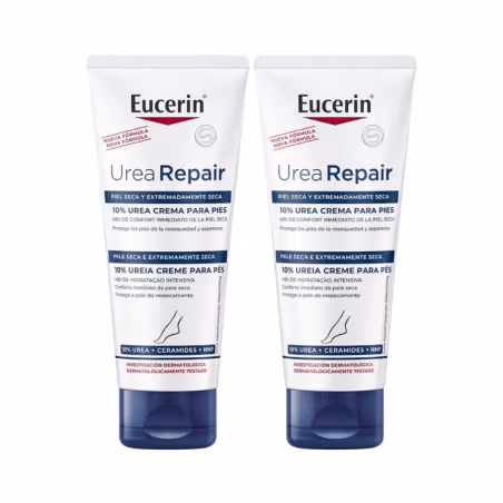 Eucerin UreaRepair Crème Pieds 10% Urée 2x100ml